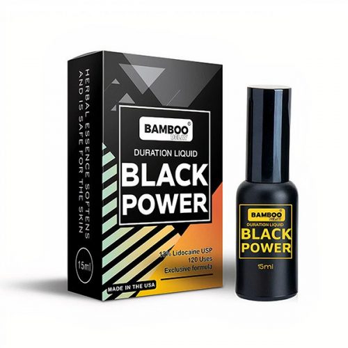 Chai Xịt chống xuất tinh sớm Bamboo Delay – Black Power của Mỹ, 15ml